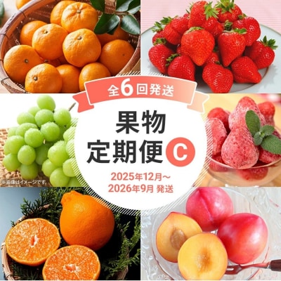 【6回発送】果物定期便C　 2025