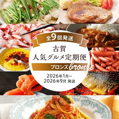 【定期便(9回発送)】古賀人気グルメ定期便 ブロンズ　2025