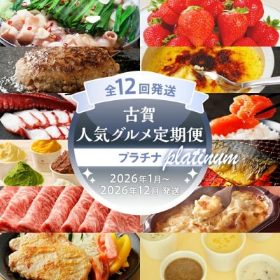 【定期便12回発送】古賀人気グルメ定期便 プラチナ2025