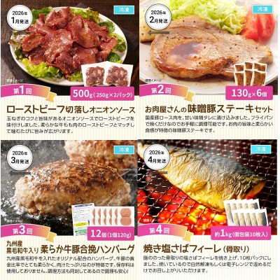 【定期便5回発送】お手軽!おかず定期便　2025