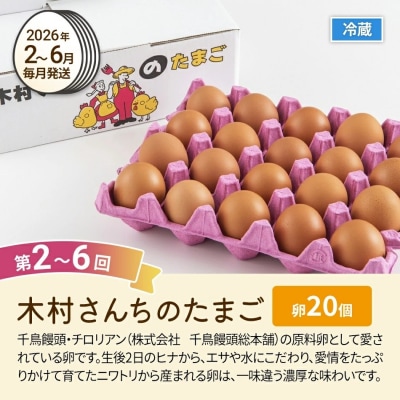【定期便(6回発送)】木村さんちのたまご(前期)定期便 2025