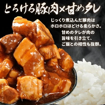 豚角煮セット合計840g!(280g×3パック)