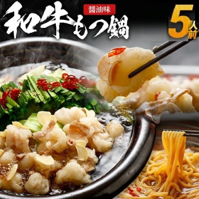 和牛もつ鍋5人前セット