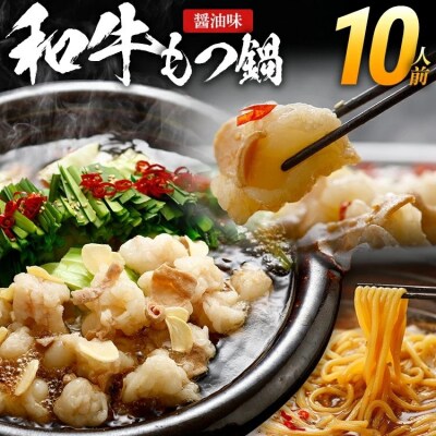 和牛もつ鍋10人前セット