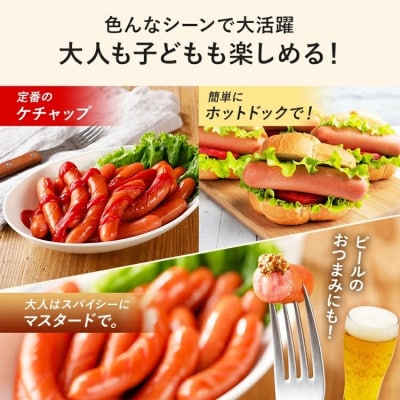 お試し1.0kg!博多の薫り あらびきウィンナー大満足セット