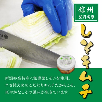 信州望月高原しそキムチ 3個セット