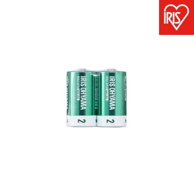 BIGCAPA basic plus アルカリ乾電池  単2形2本パック LR14Bbp/2S
