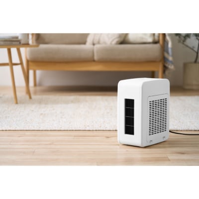 セラミックファンヒーター ACH-KD12A-W ホワイト