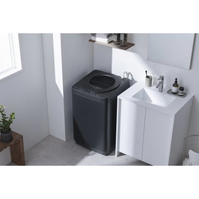 全自動電気洗濯機 6.0kg ITW-60B01-B ブラック