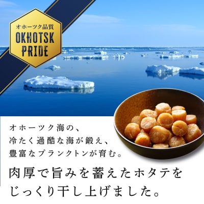 ホタテ　北海道産　乾燥　干貝柱200g(100g×2個セット)【頓別漁業協同組合】