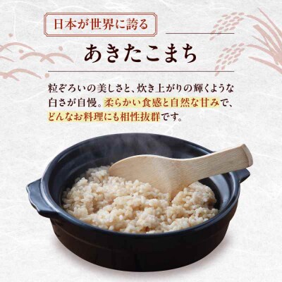 米食味鑑定士×お米ソムリエ!【玄米】あきたこまち 5kg [AGAV023]