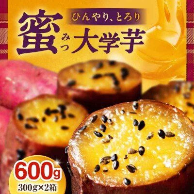 【冷凍】熟成ひやとろ、みつ大学芋300g×2箱 [AGBY012]