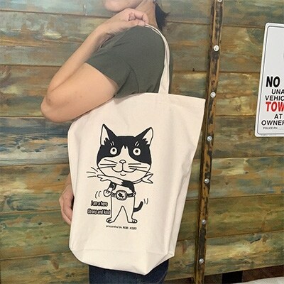 キャンパス地トートバッグ ヒーロー猫 と 七宝焼き猫ブローチ セット のび工房 Mdl お礼品詳細 ふるさと納税なら さとふる