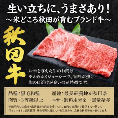 秋田牛 肩ローススライス 400g|25_asr-020101