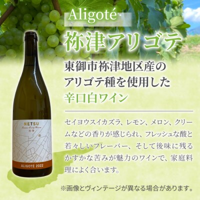 【ぼんじゅーる農園醸造所】祢津アリゴテ(白ワイン)| 国産 長野県 お酒
