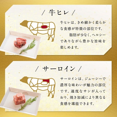【国産 黒毛和牛 特上】秋田牛 牛ステーキ詰め合わせ480g|25_akm-010101