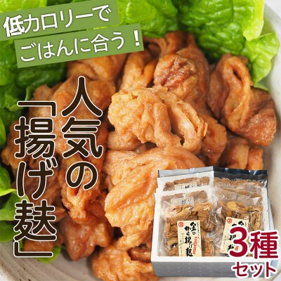 人気の「揚げ麸」3種詰合せセット FZ22-860