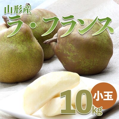 山形のラ・フランス小玉 10kg(36～48玉・サイズM～2L)【令和8年産】FS25-739