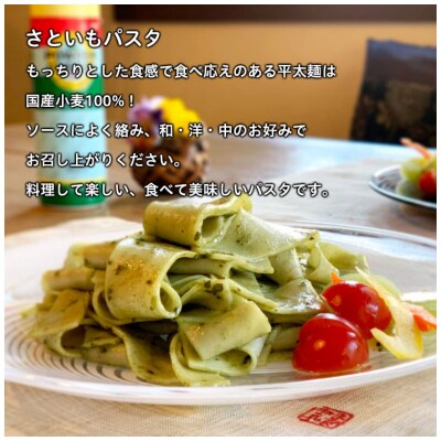 さといも入り乾麺シリーズ さといもパスタ 180g×10袋セット  FZ23-930