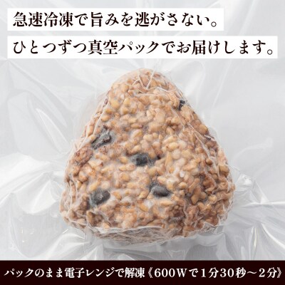 冷凍 酵素玄米おむすび(つや姫) 10個セット FY25-270