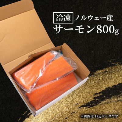 訳あり サーモンブロック 800g 冷凍 下関 山口 EY028