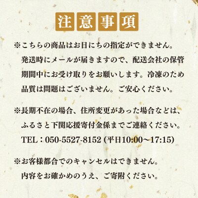 【定期便】 惣菜 鮮魚 年六回 隔月 冷凍 下関 山口 EY026