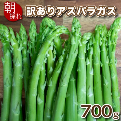 【7-8月発送】 訳あり アスパラガス 規格外品 700g 朝採れ S~3L 下関 山口 FS106