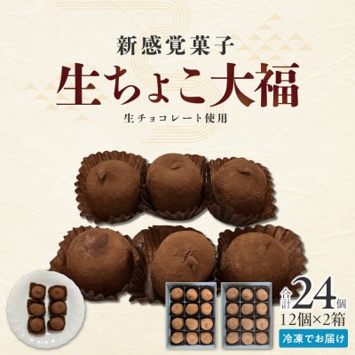 生ちょこ大福 12個入×2箱 