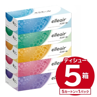 エリエールティシュー　180W5P×1パック