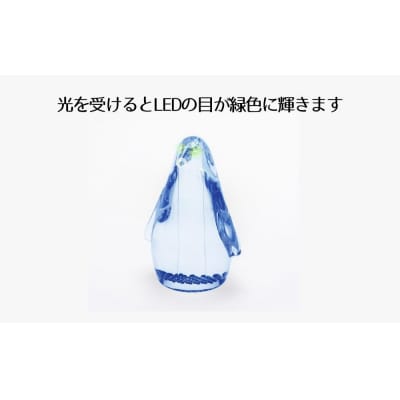 【世界初の全方位受光ソーラー】スフェラーペンギン<ブルー>