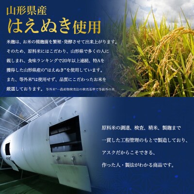 【山形産米100%使用】米麹10kg(1kg×10) FY25-401
