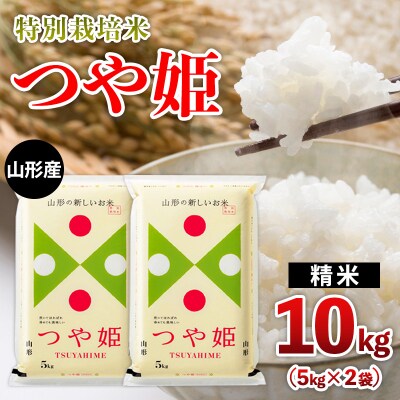 山形産 特別栽培米 つや姫 10kg(5kg×2) FZ26-769