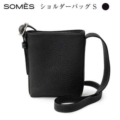 SOMES BC-02 ショルダーバッグ S ブラック [ソメスサドル 砂川市 12261061]