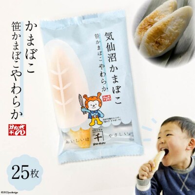 笹かまぼこ やわらか 25枚 箱入 かねせん 宮城県 気仙沼市 20564134