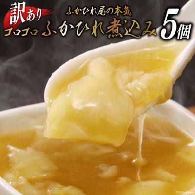 訳あり ふかひれ屋が本気でつくったゴロゴロふかひれ煮込み 150g×5個 20564140