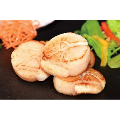 生産者支援 大粒 ホタテ貝柱 生食可 1kg(500g×2p) 20563829