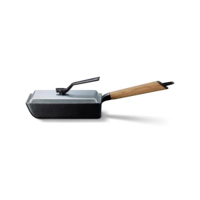 バーミキュラ フライパン EGG & TOAST PAN オーク+専用ステンレスリッドセット