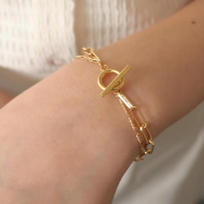 【LENERAオリジナルブレスレット】oli chain bracelet(corda)
