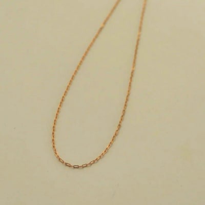 【LENERAオリジナルネックレス】legumes necklace / 14kgf(37cm)