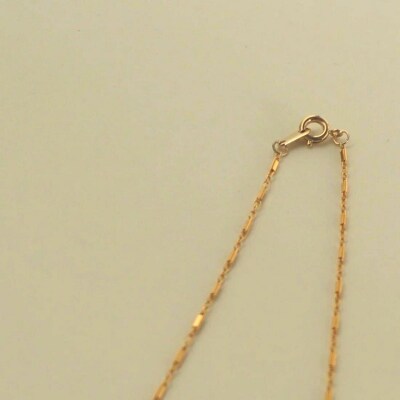 【LENERAオリジナルネックレス】plano necklace / 14kgf(37cm)