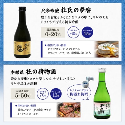 【金滴酒造】日本酒6本セット(各300ml)