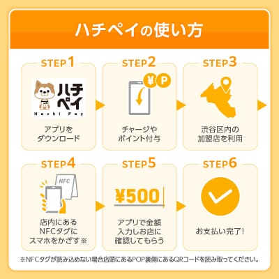 渋谷区デジタル地域通貨「ハチペイ」30,000円分 【109004】