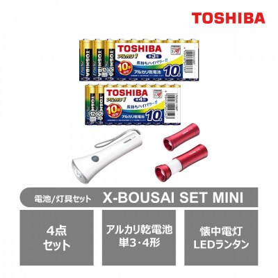 東芝 防災グッズ  X-BOUSAI SET MINI