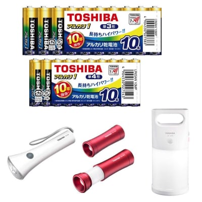 東芝 防災グッズ  X-BOUSAI SET