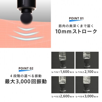 [マッサージガン]uFit RELEASER