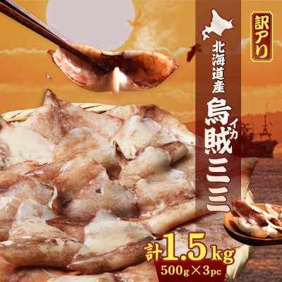 【わけあり】イカミミ1.5kg