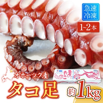 タコ足1kg前後 北海道オホーツク産