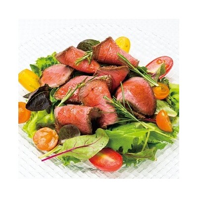 【スピード発送】 ローストビーフ 2本(計400g・ソース付) 豊後・米仕上牛 牛肉 九州 国産