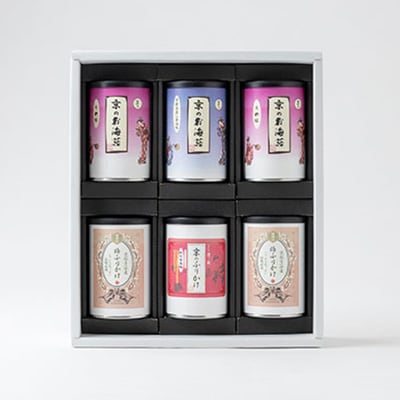 京の拘りふりかけ&お海苔セット　6p