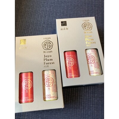 京都府城陽市産 JOYO PLUM FOREST ALE(梅クラフトビール) 4本セット